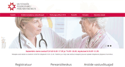 Desktop Screenshot of perearstikeskus.net