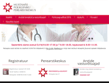 Tablet Screenshot of perearstikeskus.net